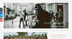 Desktop Screenshot of micksphotoblog.com